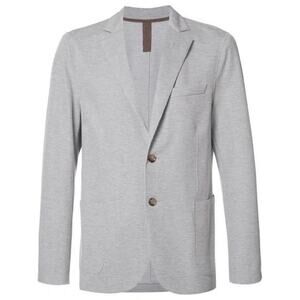 Eleventy Slim Fit Jersey Sport Coat In Grey Sz IT 50 US M